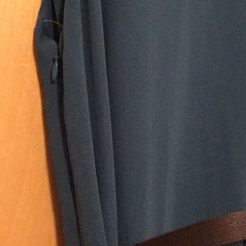 HALSTON HERITAGE draped side detail dress - Picture 7 of 8